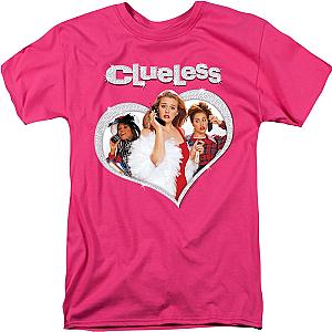 Heart Clueless T-Shirt Official Merch 90S3003