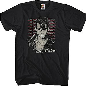 Drapes and Squares Cry-Baby Shirt Official Merch 90S3003