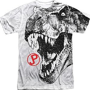 Big Print Jurassic Park T-Shirt Official Merch 90S3003