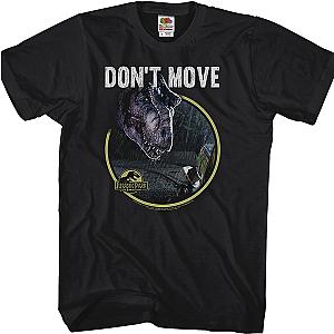 Don't Move Jurassic Park T-Shirt Official Merch 90S3003