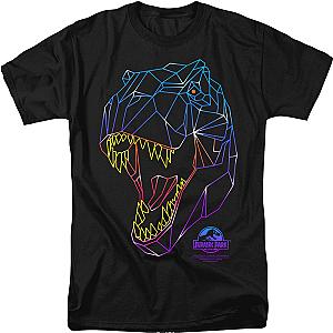 Neon Tyrannosaurus Rex Jurassic Park T-Shirt Official Merch 90S3003