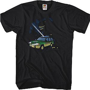 Flashlight Jurassic Park T-Shirt Official Merch 90S3003