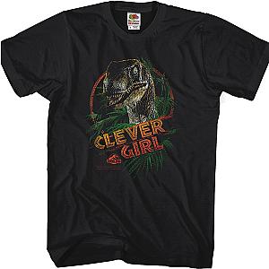 Clever Girl Jurassic Park Shirt Official Merch 90S3003