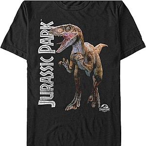 Velociraptor Jurassic Park T-Shirt Official Merch 90S3003