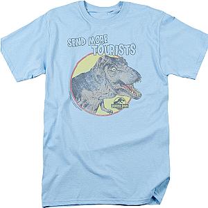 Send More Tourists Jurassic Park T-Shirt Official Merch 90S3003