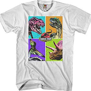 Pop Art Jurassic Park T-Shirt Official Merch 90S3003