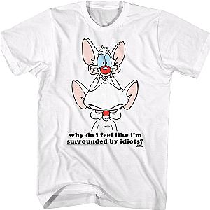 Idiots Pinky and the Brain Shirt Official Merch 90S3003