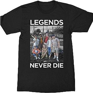 Group Photo Legends Never Die Sandlot T-Shirt Official Merch 90S3003