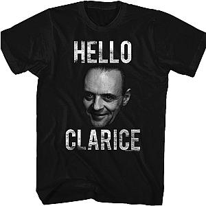 Silence of the Lambs Hello Clarice T-Shirt Official Merch 90S3003