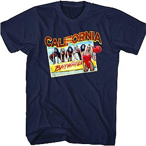 Postcard Baywatch T-Shirt Official Merch 90S3003