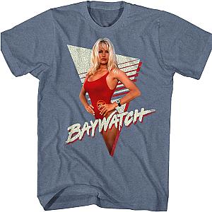 CJ Parker Triangle Baywatch T-Shirt Official Merch 90S3003