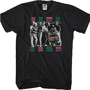 The Cast Of Beverly Hills 90210 T-Shirt Official Merch 90S3003