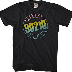 Neon Logo Beverly Hills 90210 T-Shirt Official Merch 90S3003