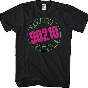 Logo Beverly Hills 90210 T-Shirt Official Merch 90S3003