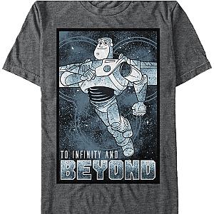 To Infinity and Beyond Buzz Lightyear T-Shirt Official Merch 90S3003