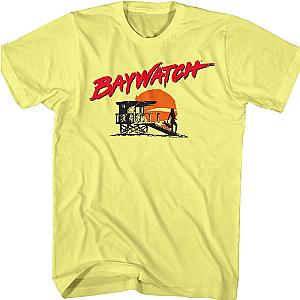 Baywatch Beach T-Shirt Official Merch 90S3003