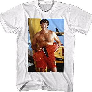 David Hasselhoff Baywatch T-Shirt Official Merch 90S3003