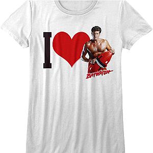 Ladies I Love Mitch Baywatch Shirt Official Merch 90S3003