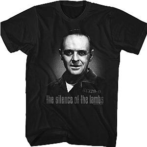 Black And White Hannibal Lecter Silence Of The Lambs T-Shirt Official Merch 90S3003