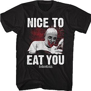 Nice to Eat You Silence of the Lambs T-Shirt Official Merch 90S3003