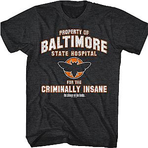 Baltimore State Hospital Silence of the Lambs T-Shirt Official Merch 90S3003