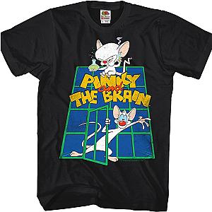 Pinky And The Brain Out Of The Cage Animaniacs T-Shirt Official Merch 90S3003