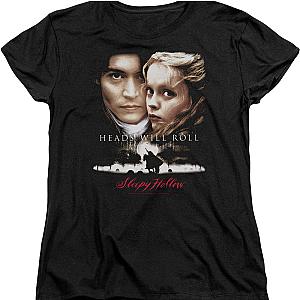 Womens Movie Poster Sleepy Hollow Shirt Official Merch 90S3003