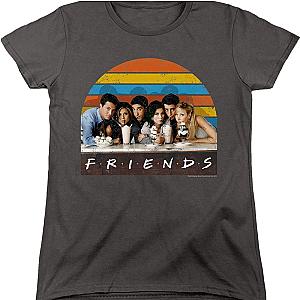 Womens Retro Friends Shirt Official Merch 90S3003