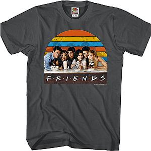 Retro Friends T-Shirt Official Merch 90S3003