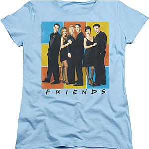 Womens Vintage Friends Shirt Official Merch 90S3003