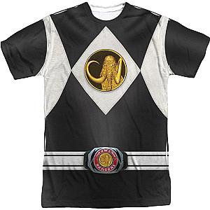 Black Ranger Sublimation Costume Shirt Official Merch 90S3003