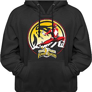 Tyrannosaurus Power Coin Mighty Morphin Power Rangers Hoodie Official Merch 90S3003