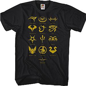 Symbols Stargate SG-1 T-Shirt Official Merch 90S3003