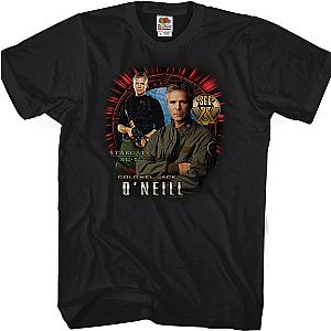 Jack O'Neill Stargate SG-1 T-Shirt Official Merch 90S3003