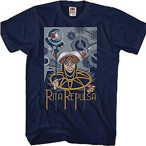 Rita Repulsa Mighty Morphin Power Rangers T-Shirt Official Merch 90S3003