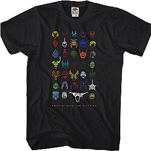 Chillin' With The Villains Mighty Morphin Power Rangers T-Shirt Official Merch 90S3003