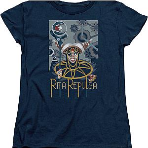 Womens Rita Repulsa Mighty Morphin Power Rangers Shirt Official Merch 90S3003