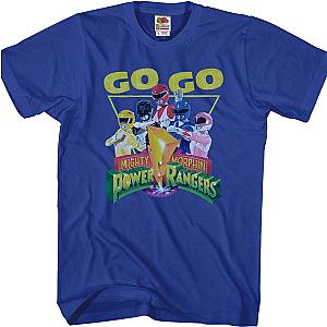 Go Go Power Rangers Shirt Official Merch 90S3003