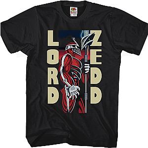 Lord Zedd Mighty Morphin Power Rangers T-Shirt Official Merch 90S3003