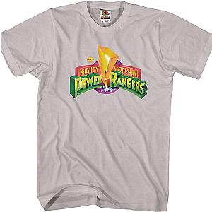 Logo Mighty Morphin Power Rangers T-Shirt Official Merch 90S3003