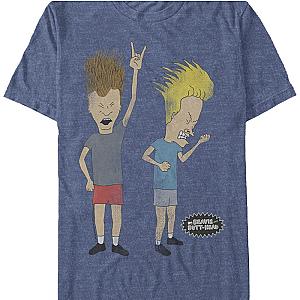 Headbang Beavis and Butt-Head T-Shirt Official Merch 90S3003