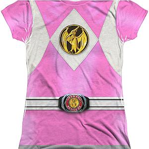 Ladies Pink Ranger Sublimation Shirt Official Merch 90S3003