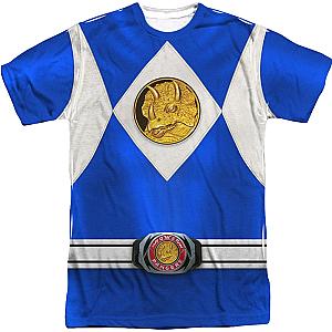 Blue Ranger Sublimation Costume Shirt Official Merch 90S3003