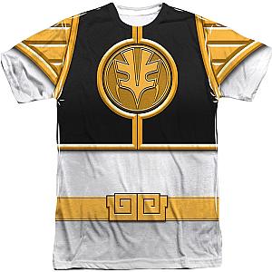 White Ranger Sublimation Costume Shirt Official Merch 90S3003