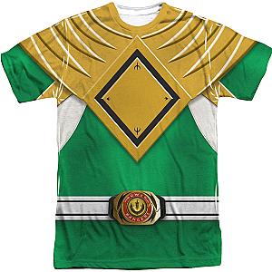 Green Ranger Sublimation Costume Shirt Official Merch 90S3003