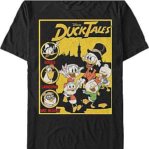 Main Cast And Supporting Characters DuckTales T-Shirt Official Merch 90S3003