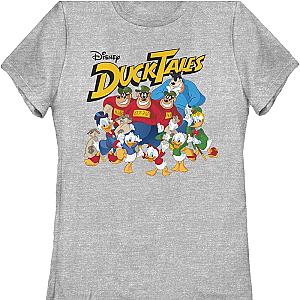 Womens Heroes And Villains DuckTales Shirt Official Merch 90S3003