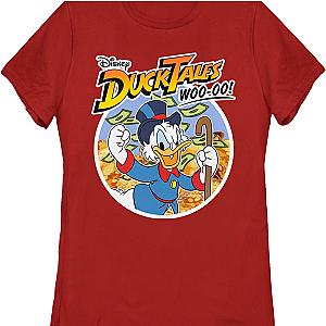 Womens Scrooge McDuck Money Vault DuckTales Shirt Official Merch 90S3003