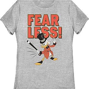 Womens Scrooge McDuck Fearless DuckTales Shirt Official Merch 90S3003