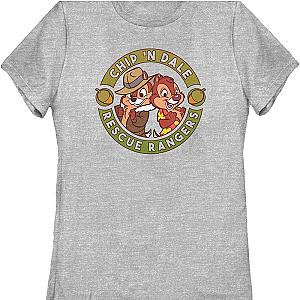 Womens Chip 'n Dale Rescue Rangers Shirt Official Merch 90S3003